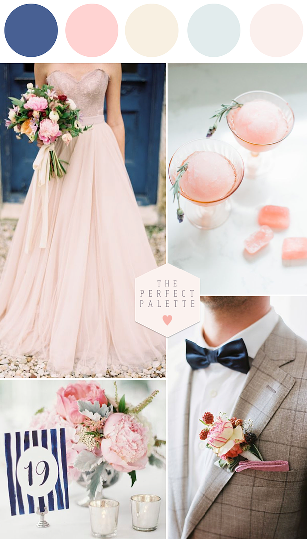 Blush Meets Blue And They Say "I Do"