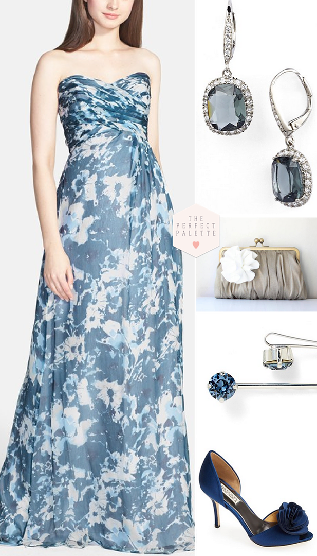 4 Bridesmaid Looks You'll Love: www.theperfectpalette.com -  Floral Prints!