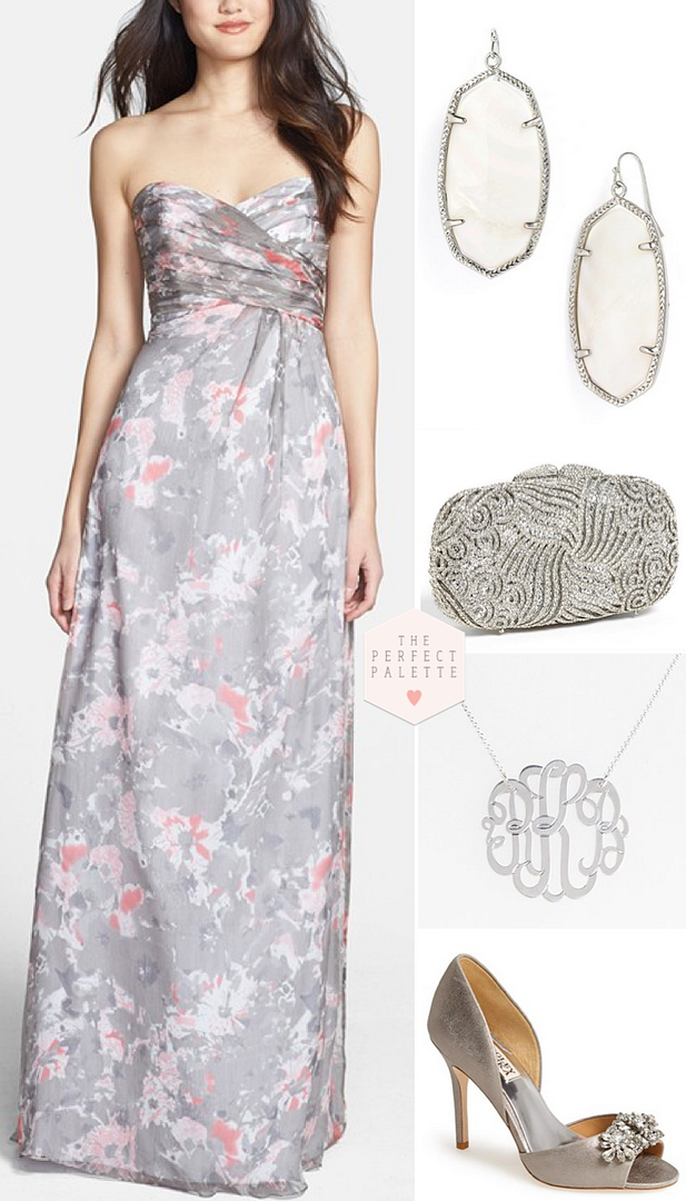 4 Bridesmaid Looks You'll Love: www.theperfectpalette.com -  Floral Prints!