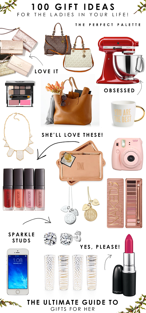 100 Gift Ideas for the Ladies In Your Life!