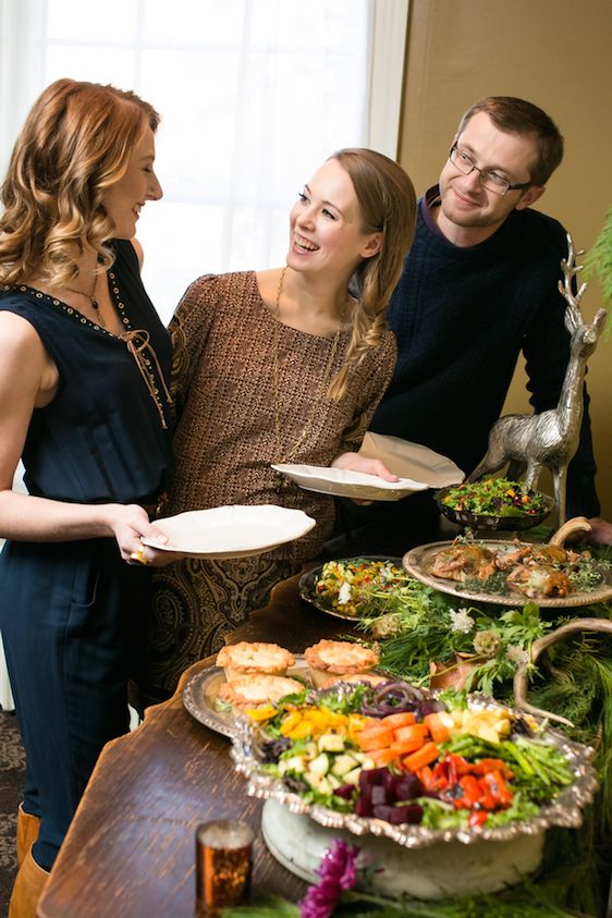 Friendsgiving Inspired Couples Shower