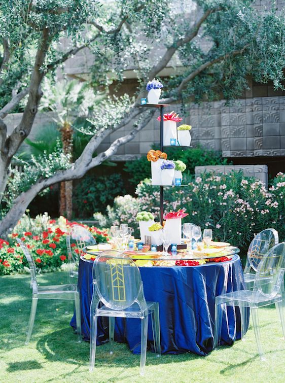 A Colorful Stained Glass Inspired Soirée 