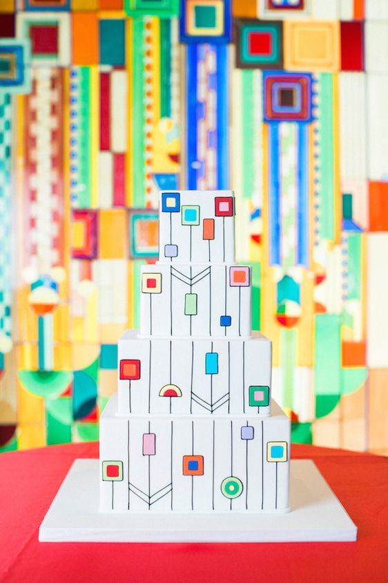 A Colorful Stained Glass Inspired Soirée