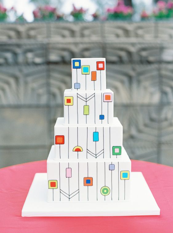A Colorful Stained Glass Inspired Soirée