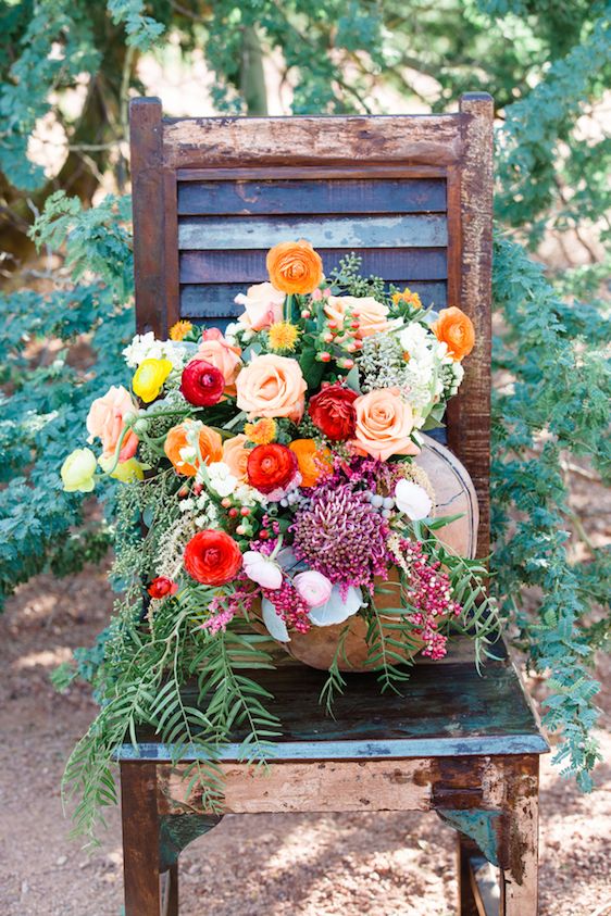 Southwestern Boho Styled Shoot with Pretty Pops of Color - www.theperfectpalette.com - Rachael Koscica Photography, Juli Vaughn Designs