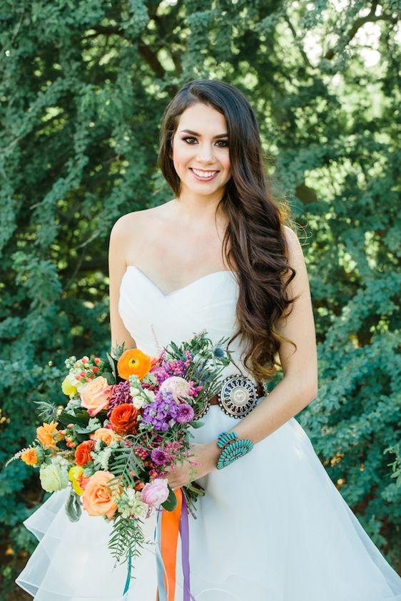 Southwestern Boho Styled Shoot with Pretty Pops of Color - www.theperfectpalette.com - Rachael Koscica Photography, Juli Vaughn Designs