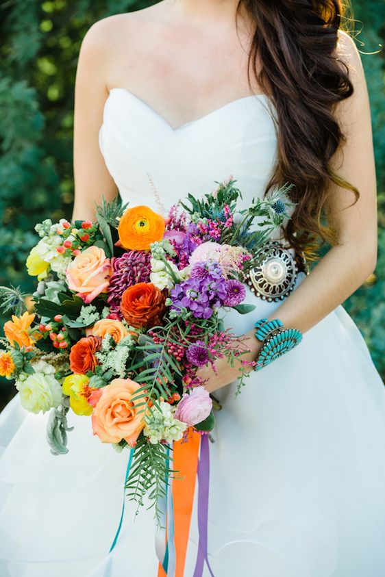 Southwestern Boho Styled Shoot with Pretty Pops of Color - www.theperfectpalette.com - Rachael Koscica Photography, Juli Vaughn Designs