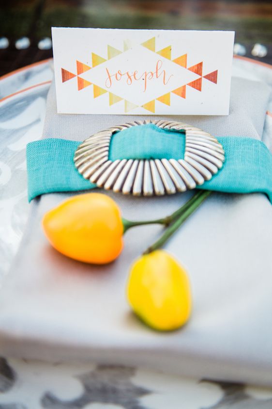 Southwestern Boho Styled Shoot with Pretty Pops of Color - www.theperfectpalette.com - Rachael Koscica Photography, Juli Vaughn Designs