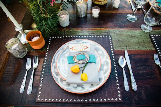 Southwestern Boho Styled Shoot with Pretty Pops of Color - www.theperfectpalette.com - Rachael Koscica Photography, Juli Vaughn Designs