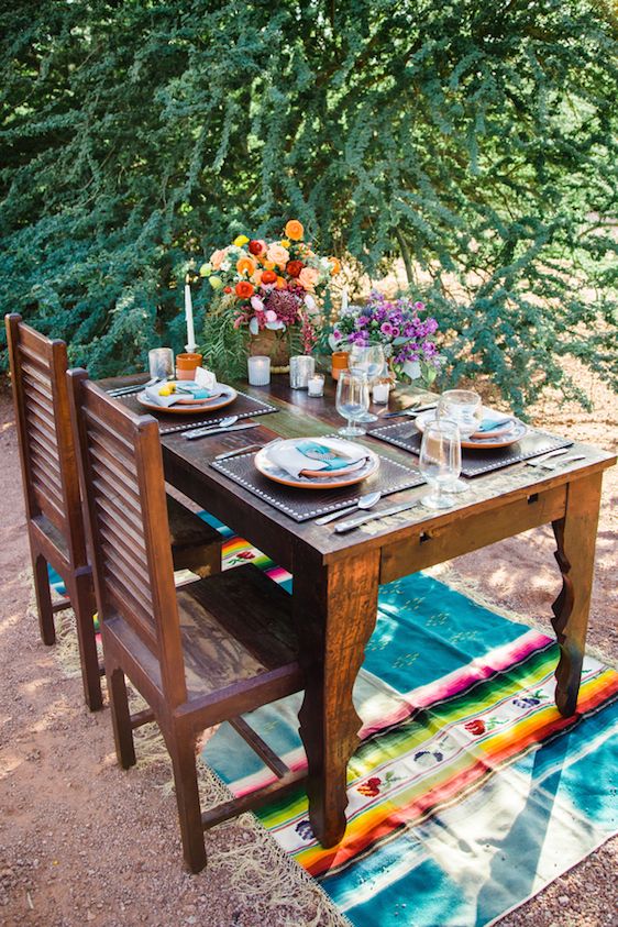 Southwestern Boho Styled Shoot with Pretty Pops of Color - www.theperfectpalette.com - Rachael Koscica Photography, Juli Vaughn Designs
