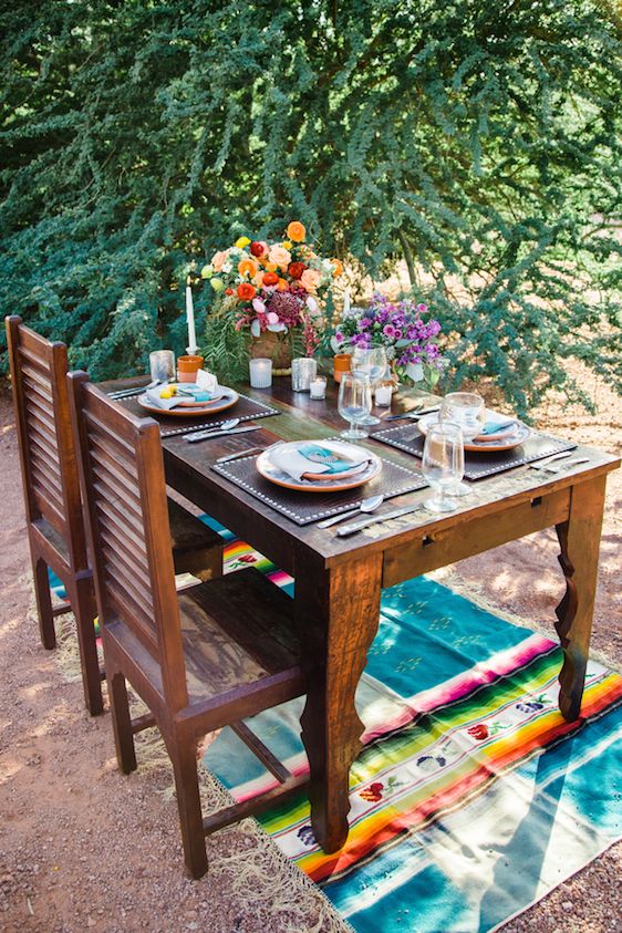 Southwestern Boho Styled Shoot with Pretty Pops of Color - www.theperfectpalette.com - Rachael Koscica Photography, Juli Vaughn Designs