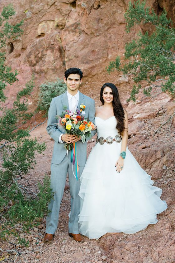 Southwestern Boho Styled Shoot with Pretty Pops of Color - www.theperfectpalette.com - Rachael Koscica Photography, Juli Vaughn Designs