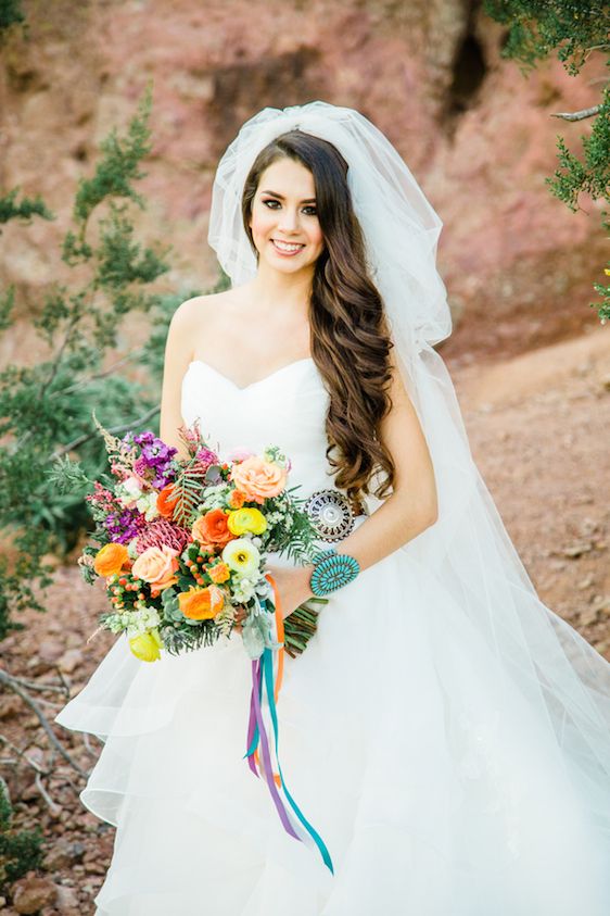 Southwestern Boho Styled Shoot with Pretty Pops of Color - www.theperfectpalette.com - Rachael Koscica Photography, Juli Vaughn Designs