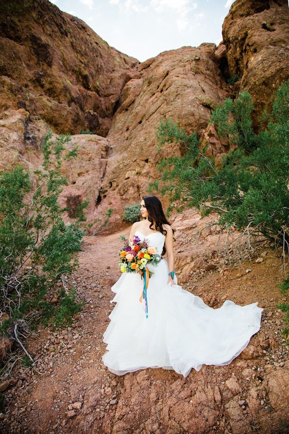 Southwestern Boho Styled Shoot with Pretty Pops of Color - www.theperfectpalette.com - Rachael Koscica Photography, Juli Vaughn Designs