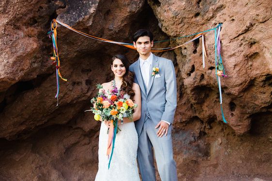 Southwestern Boho Styled Shoot with Pretty Pops of Color - www.theperfectpalette.com - Rachael Koscica Photography, Juli Vaughn Designs