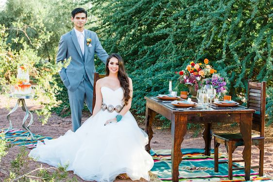 Southwestern Boho Styled Shoot with Pretty Pops of Color - www.theperfectpalette.com - Rachael Koscica Photography, Juli Vaughn Designs