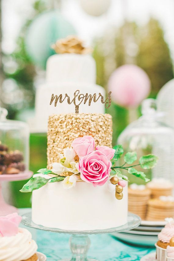 19 Wedding Cake Toppers + Festive Party Decor