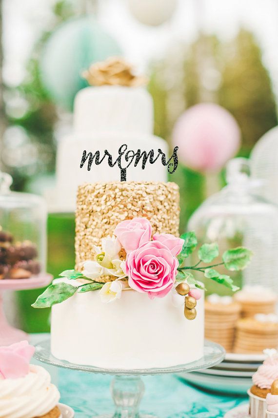 19 Wedding Cake Toppers + Festive Party Decor