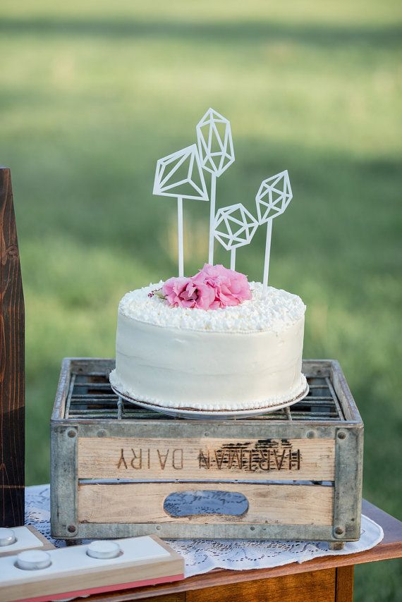 19 Wedding Cake Toppers + Festive Party Decor