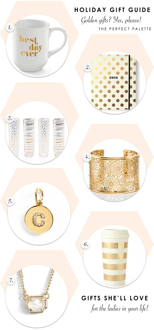 Holiday Gift Guide - Golden Gifts? Yes, Please! 