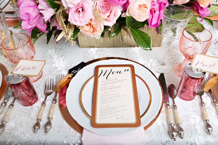 Pink Peony Filled Tabletop by Christine Janda Design + Events - www.theperfectpalette.com - Becky Brown Photography