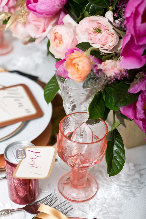 Pink Peony Filled Tabletop by Christine Janda Design + Events - www.theperfectpalette.com - Becky Brown Photography