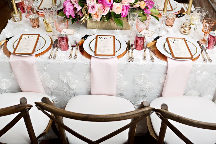 Pink Peony Filled Tabletop by Christine Janda Design + Events - www.theperfectpalette.com - Becky Brown Photography