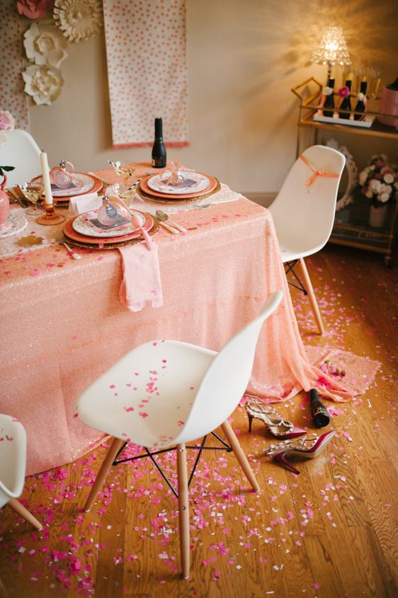 Pop, Fizz, Clink! Bridal Shower Inspiration - www.theperfectpalette.com - Design + Styling by The Perfect Palette, Lauren Rae Photography