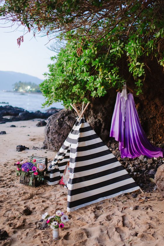 Ethereal Maui Wedding Inspiration - www.theperfectpalette.com - Natalie Franke Photography, Design and Styling by Opihi Love