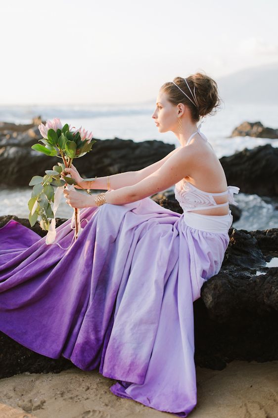 Ethereal Maui Wedding Inspiration - www.theperfectpalette.com - Natalie Franke Photography, Design and Styling by Opihi Love