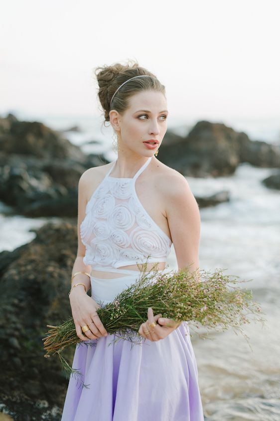 Ethereal Maui Wedding Inspiration - www.theperfectpalette.com - Natalie Franke Photography, Design and Styling by Opihi Love