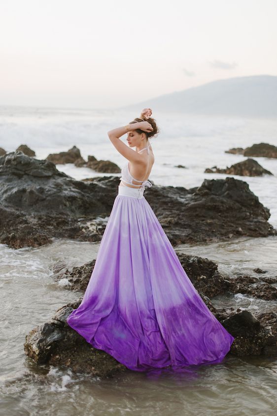 Ethereal Maui Wedding Inspiration - www.theperfectpalette.com - Natalie Franke Photography, Design and Styling by Opihi Love