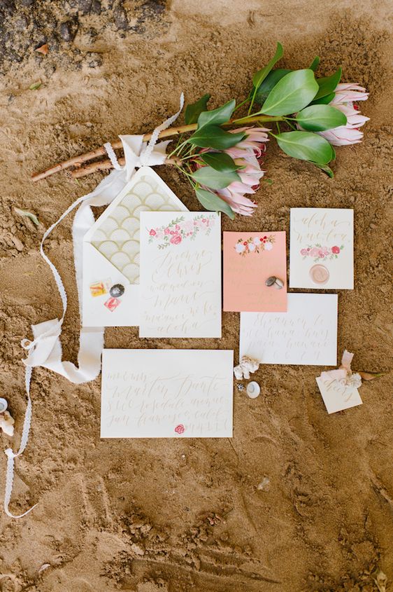 Ethereal Maui Wedding Inspiration - www.theperfectpalette.com - Natalie Franke Photography, Design and Styling by Opihi Love