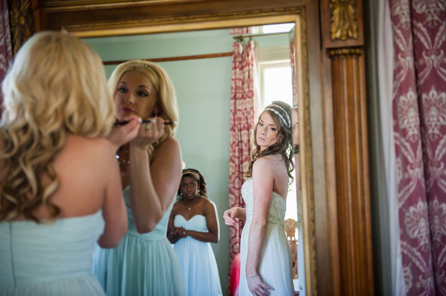 Mint Wedding at Barr Mansion | Shannon and Sean - www.theperfectpalette.com - Debra Gulbas Photography, Blackbird Floral