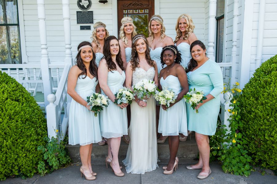 Mint Wedding at Barr Mansion | Shannon and Sean - www.theperfectpalette.com - Debra Gulbas Photography, Blackbird Floral