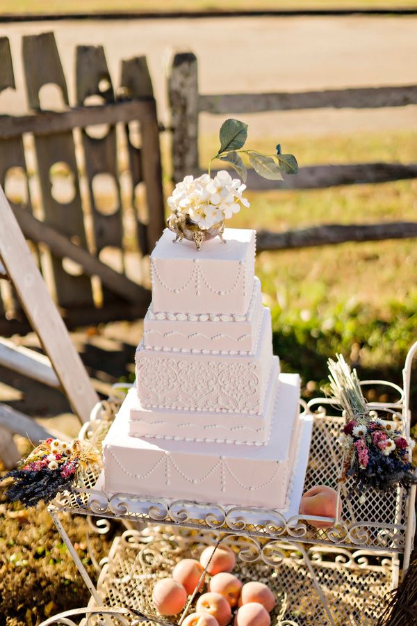 7 Wedding Cakes that Wow! www.theperfectpalette.com - Andie Freeman Photography, Southern Sophistication Designs, Sugar Kneads Cakery, 