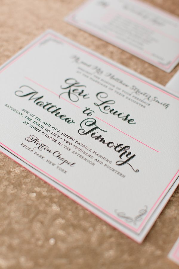 Keri + Matt | A Romantic Classic Wedding - www.theperfectpalette.com - Color Ideas for Wedding + Parties!