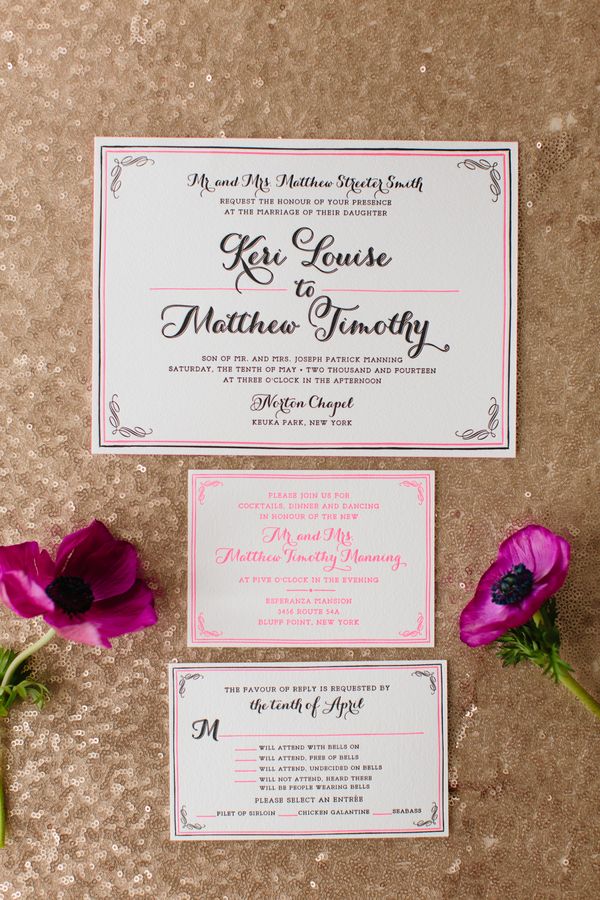 Keri + Matt | A Romantic Classic Wedding - www.theperfectpalette.com - Color Ideas for Wedding + Parties!