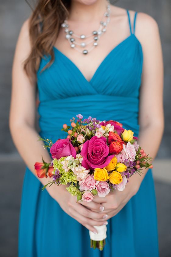 A Modern Wedding with Bright + Bold Colors | Austin + Angelia - www.theperfectpalette - Color Ideas for Weddings + Parties