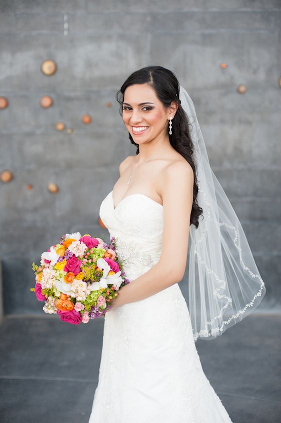 A Modern Wedding with Bright + Bold Colors | Austin + Angelia - www.theperfectpalette - Color Ideas for Weddings + Parties