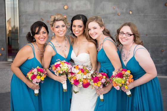 A Modern Wedding with Bright + Bold Colors | Austin + Angelia - www.theperfectpalette - Color Ideas for Weddings + Parties