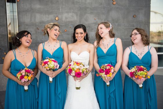 A Modern Wedding with Bright + Bold Colors | Austin + Angelia - www.theperfectpalette - Color Ideas for Weddings + Parties