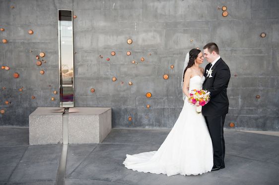 A Modern Wedding with Bright + Bold Colors | Austin + Angelia - www.theperfectpalette - Color Ideas for Weddings + Parties