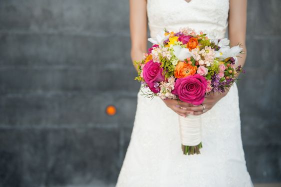 A Modern Wedding with Bright + Bold Colors | Austin + Angelia - www.theperfectpalette - Color Ideas for Weddings + Parties