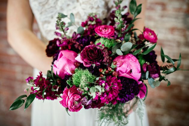 Sophisticated Elegance with Pink and Purple and Gold - www.theperfectpalette.com - Mandy Evans Photography, Abby Mitchell Events, He Loves Me Flowers