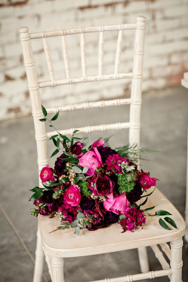 Sophisticated Elegance with Pink and Purple and Gold - www.theperfectpalette.com - Mandy Evans Photography, Abby Mitchell Events, He Loves Me Flowers