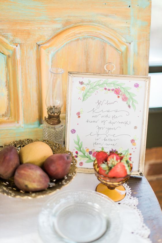 Jewel Tone Styled Shoot with Homespun Details - www.theperfectpalette.com - A.J. Dunlap Photography, C & D Events, Pine State Flowers