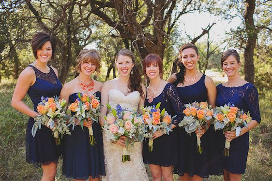 Bright and Beautiful Backyard Wedding - www.theperfectpalette.com - Photo by Betsy, Luciile's Flowers