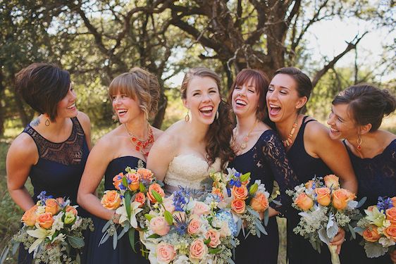 Bright and Beautiful Backyard Wedding - www.theperfectpalette.com - Photo by Betsy, Luciile's Flowers