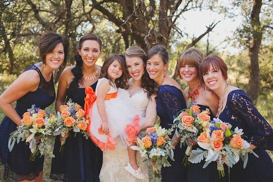 Bright and Beautiful Backyard Wedding - www.theperfectpalette.com - Photo by Betsy, Luciile's Flowers